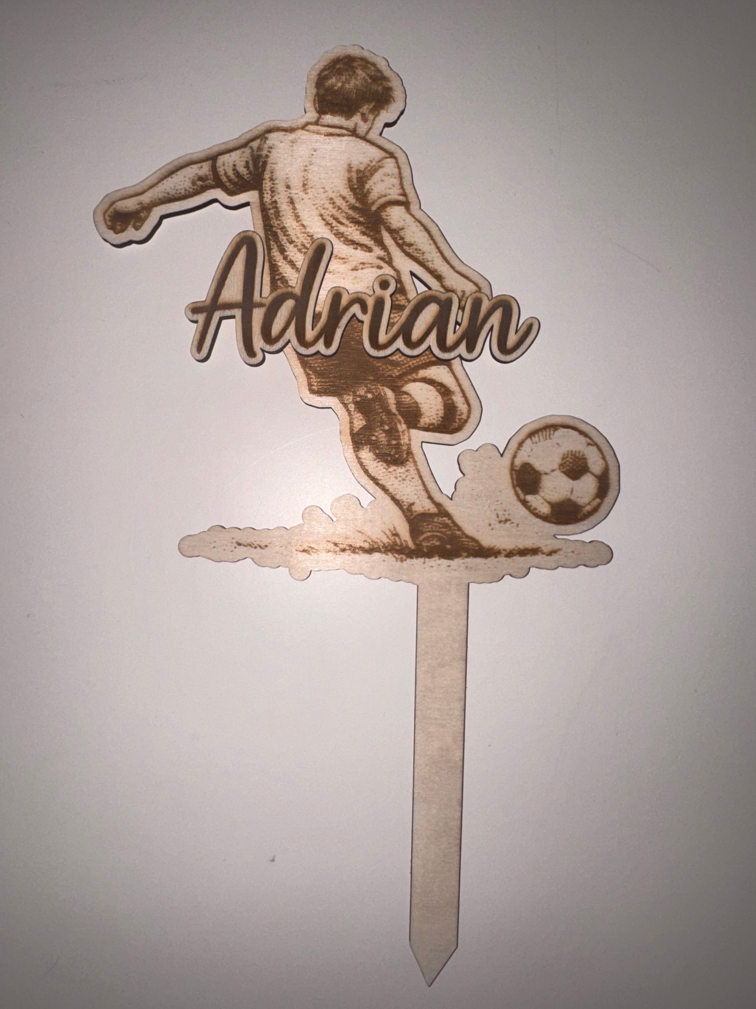 Kaketopper fotballspiller