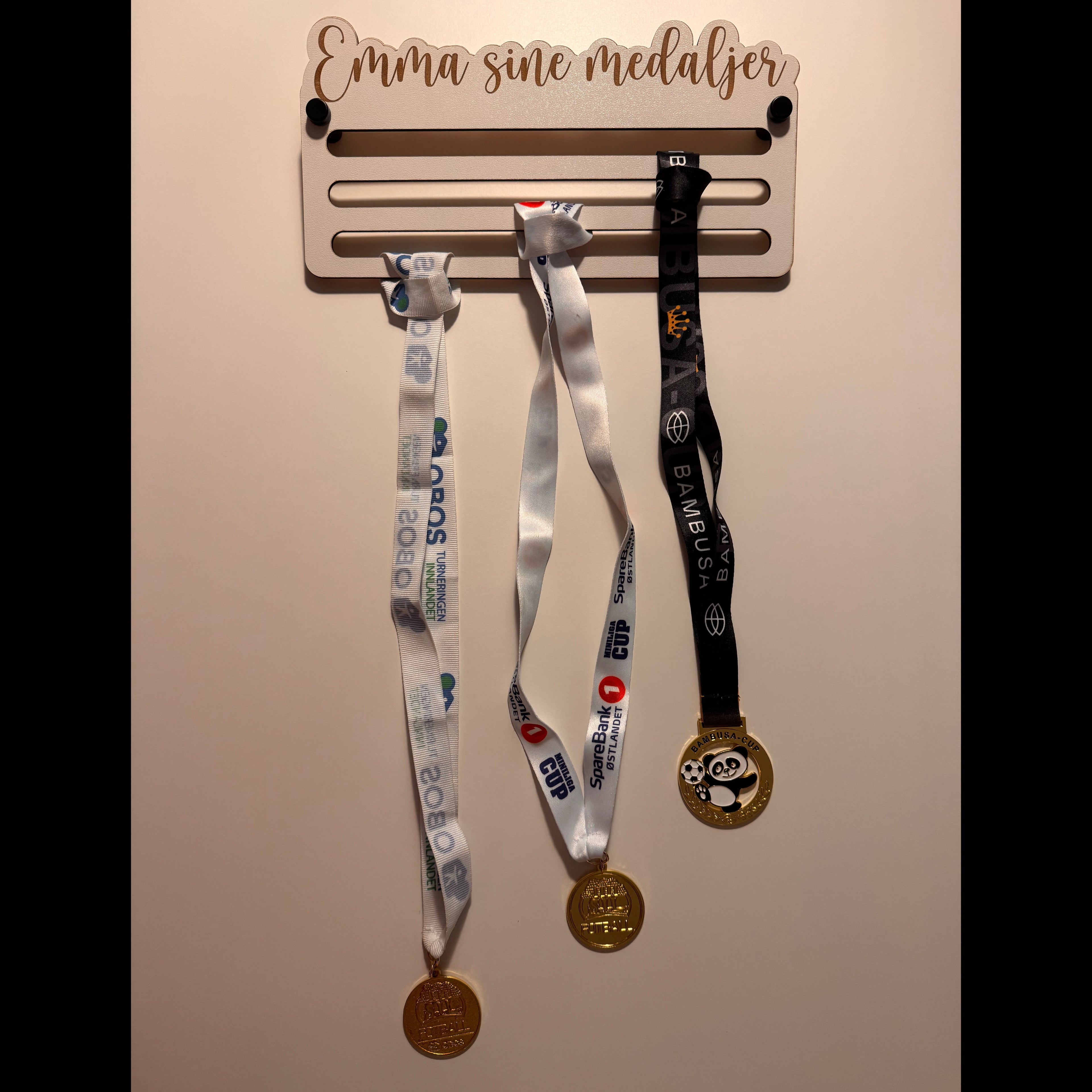 Mine medaljer - eget navn