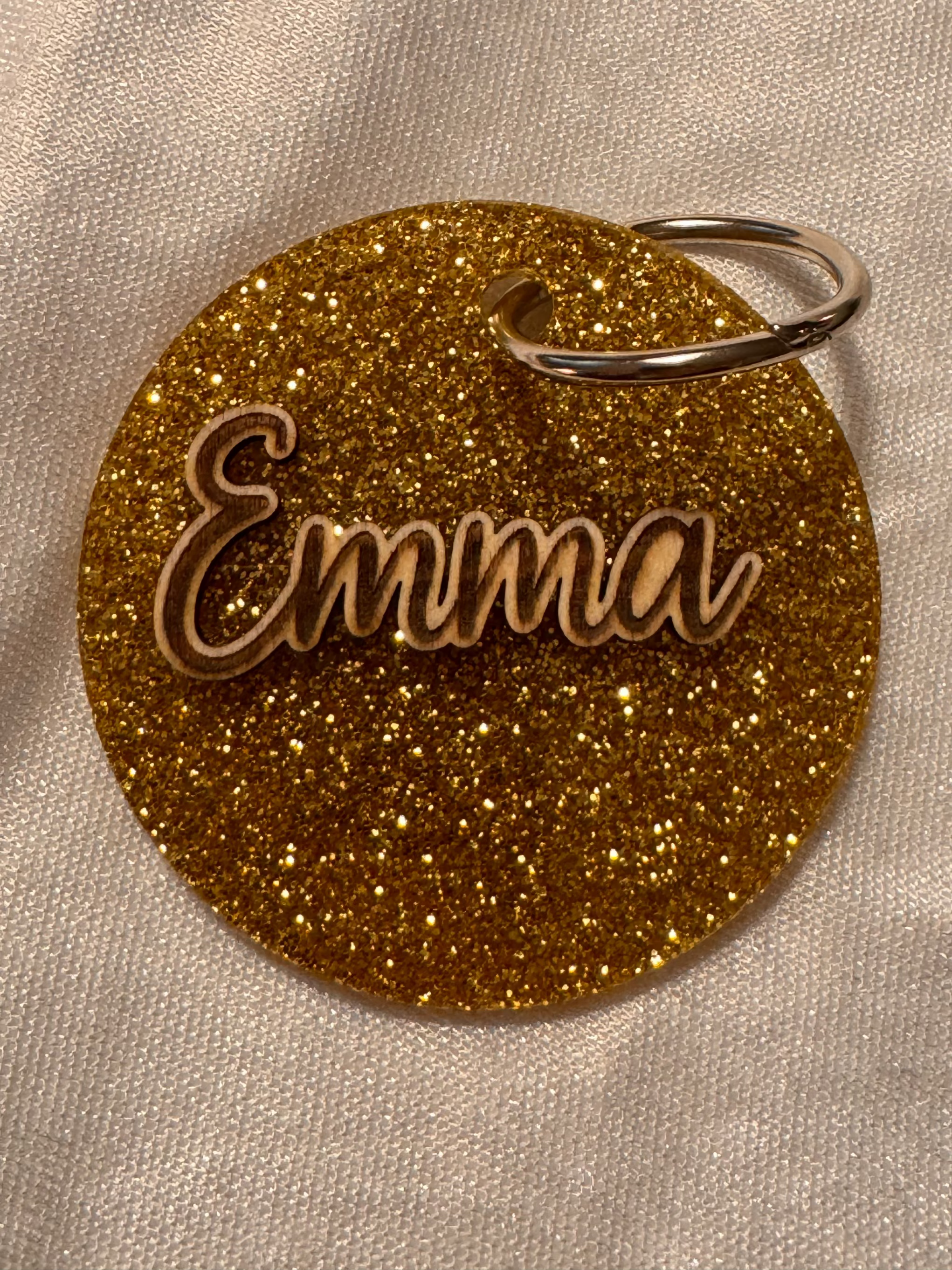 Bordkort Glitter og glam